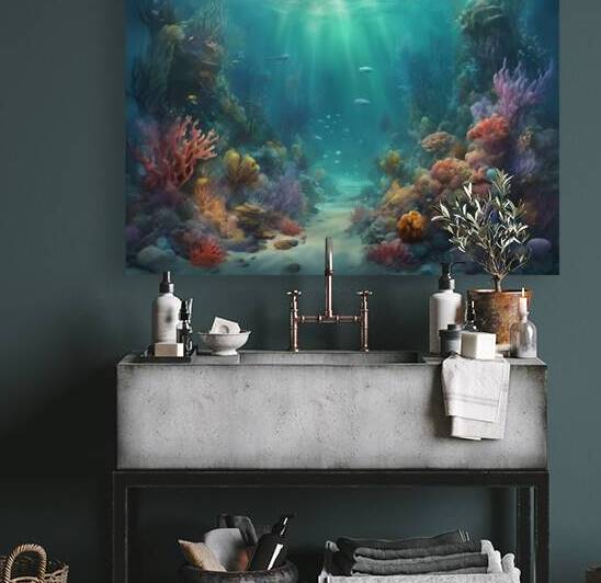  A new four dimensional image of the seabed esrg by Beautiful scenery