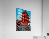 Japan-The Red Temple 06 Acrylic Print
