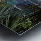 HK Island-RE - Smoke inside the temple 15 Metal print