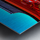 Japan-The Red Temple 02 Metal print