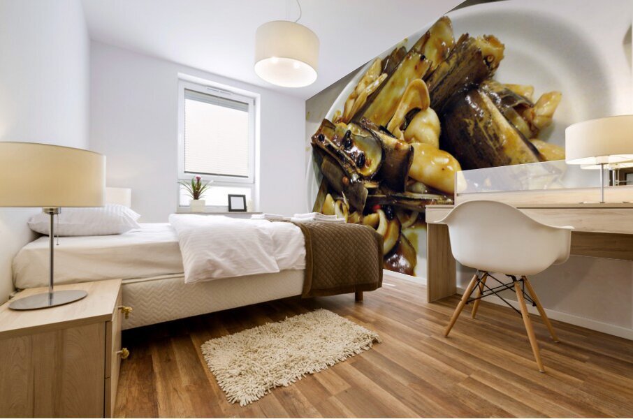FD-Fried Clam Mural print