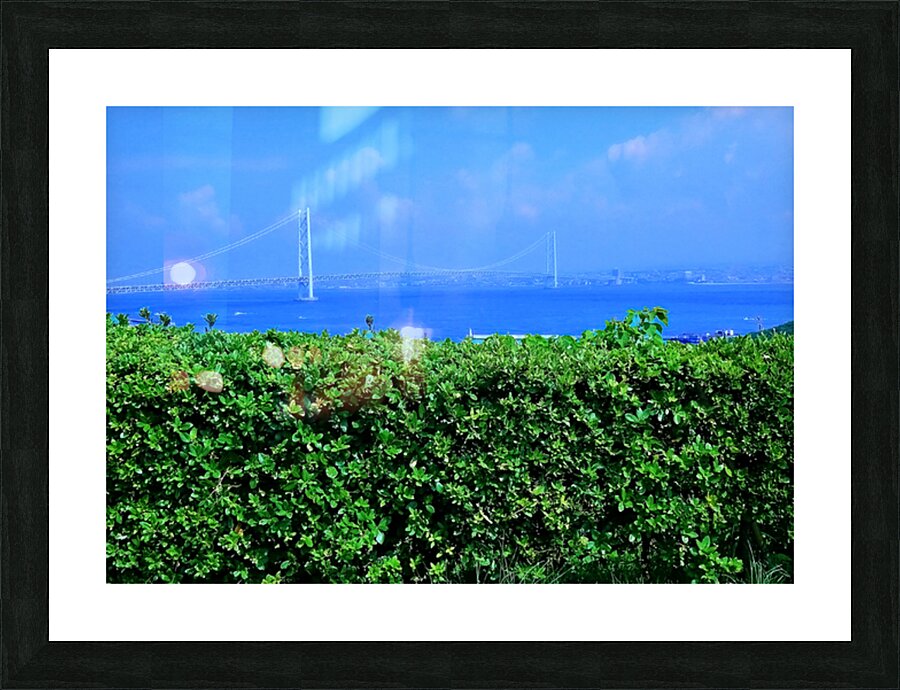 Japan-NP - Awaji Hanasajiki Bridge 02 Picture Frame print