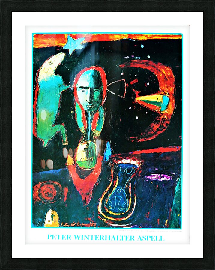 The Abstract Picture Frame print