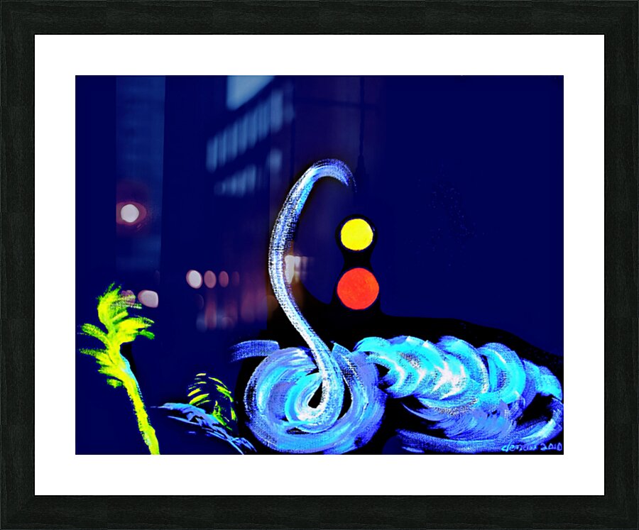 O-Color Balls Picture Frame print
