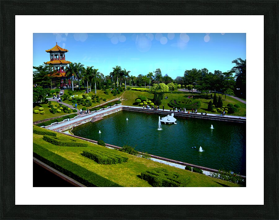 China-NP - Nansha Phoenix Lake Park 11 Picture Frame print