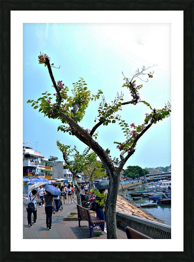 HK-VL - The Village and Landscape Picture Frame print
