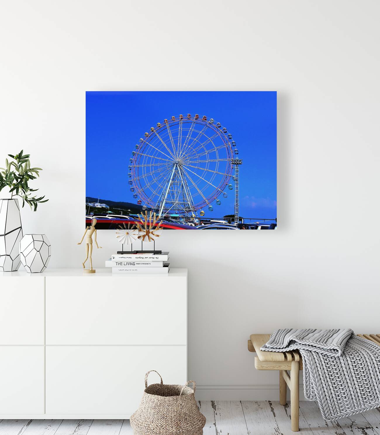 Japan-AB - Amusement Park and Car Park 3 Reproduction