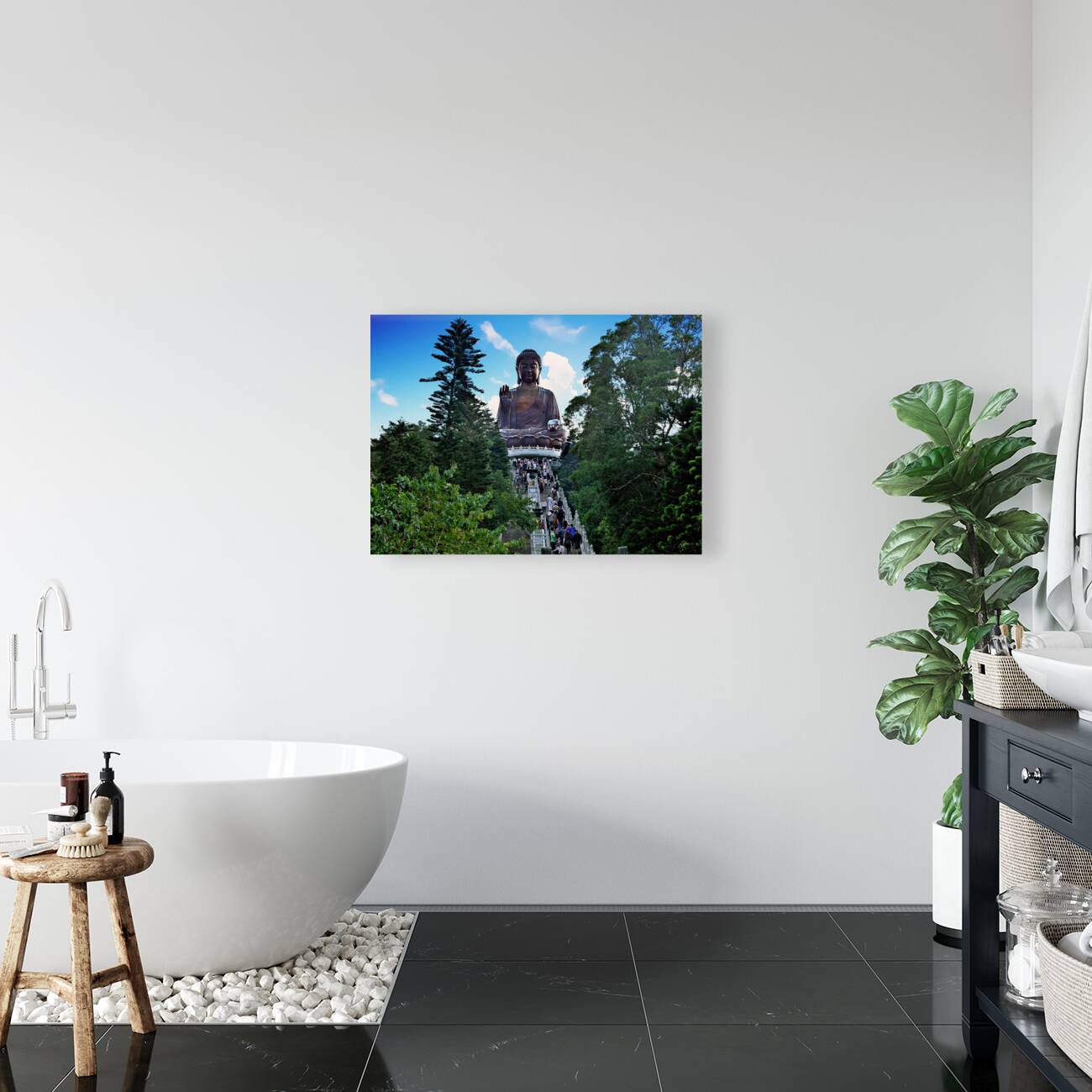 HK Island-RE - The Largest Famous Buddha 02 Reproduction