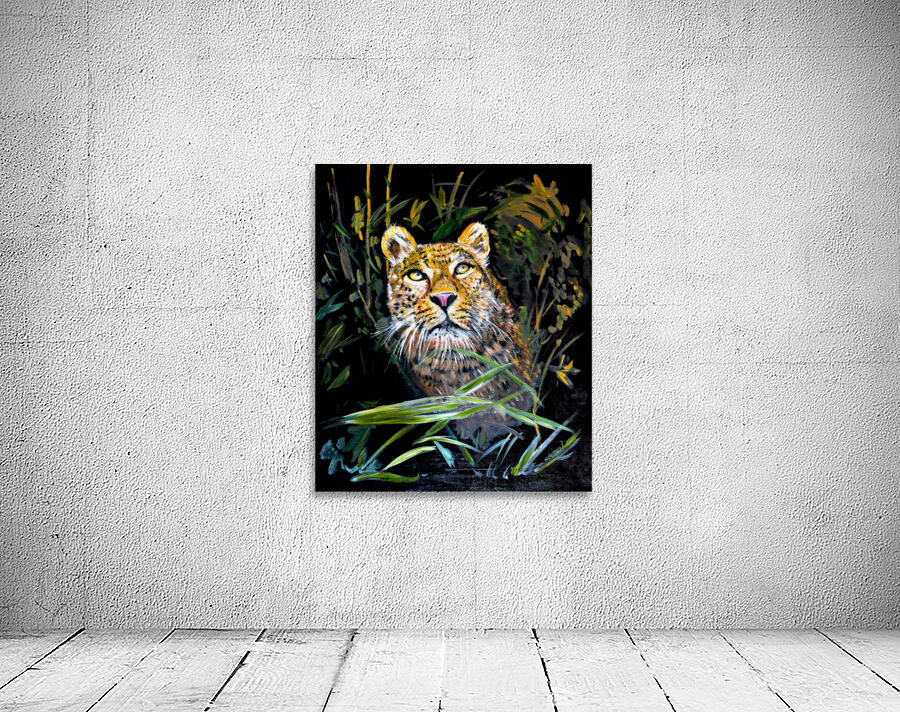 O-Leopard is Watching Wall Preview