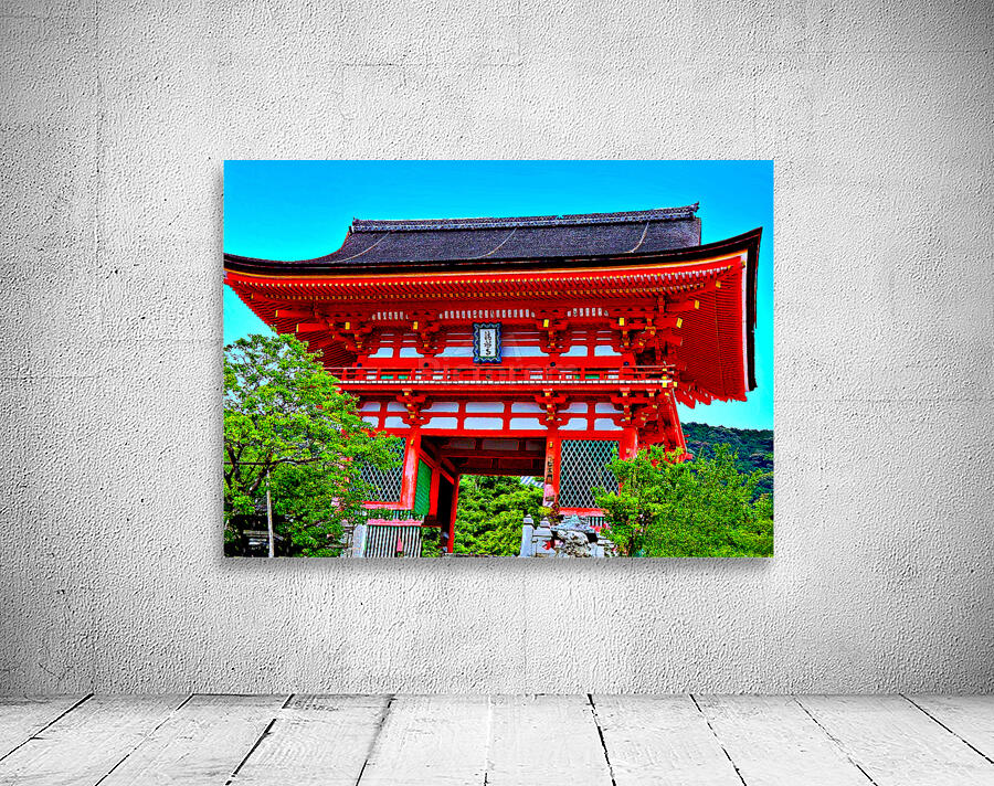 Japan-The Red Temple 02 Wall Preview