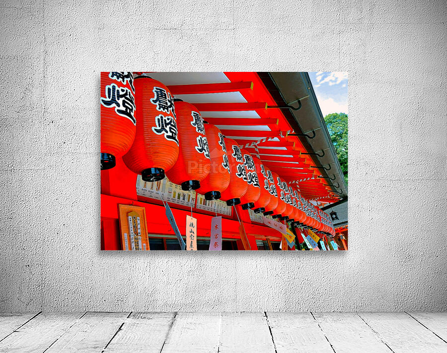 Japan - The Red Temple 15 Wall Preview