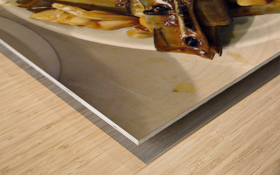 FD-Fried Clam Wood print