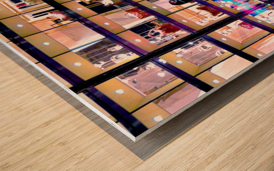 Macau-Window Display Wood print