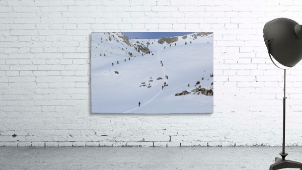 Trails and Hikers  Wall Preview