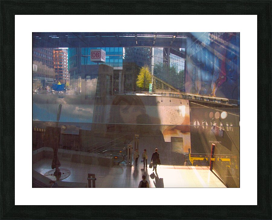Berlin Potsdamer Platz Picture Frame print