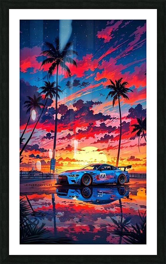 Art deco Picture Frame print