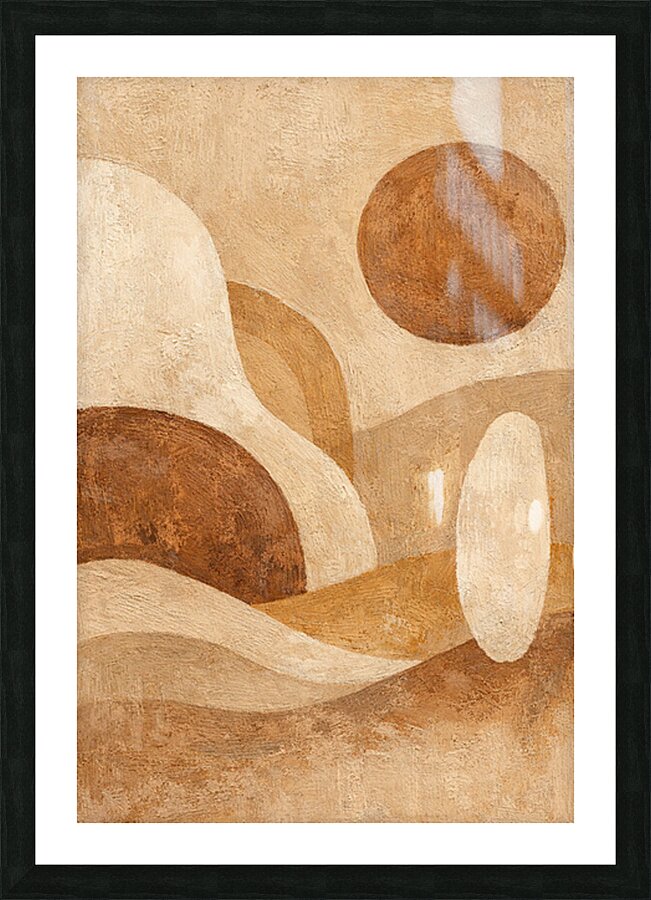 Art abstrait  Picture Frame print