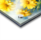 Golden Blooms – A Watercolor Celebration - Sunflower Watercolor Art Prints Acrylic print