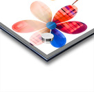 Plaid Botanica 5 - Retro Floral Art Prints Acrylic print