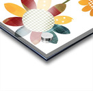 Plaid Botanica 4 - Contemporary Floral Art Prints Acrylic print