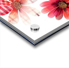 Plaid Botanica 4 - Contemporary Floral Art Prints Acrylic print