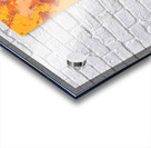 Sunburst In A Teal Vase - Sunflower Vase Art Prints Impression Acrylique