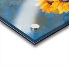 Ciel Baigne De Soleil - Sun-Kissed Sky - Sunflower Portrait Art Prints Acrylic print