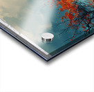 Embers Of Autumn - Modern Floral Field Art Prints Acrylic print