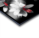 Plaid Botanica 26 - Contemporary Floral Art Prints Acrylic print