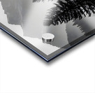 Morning Fog In The Valley - Monochrome Landscape Art Prints Impression Acrylique