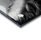 Still Water And Stones - Monochrome Landscape Art Prints Acrylic print