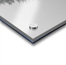 Misty Morning Lookout - Monochrome Landscape Art Prints Acrylic print