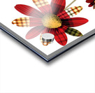 Plaid Botanica 32 - Contemporary Floral Art Prints Acrylic print