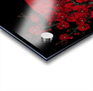 Akai Taiyo 赤い太陽 - Red Sun - Japanese Minimal Art Prints Acrylic print