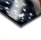 The Fabric of Freedom – Patriotic Flag Art Print Acrylic print