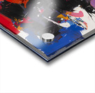 Warpaint Protest – Pop Portrait Art Print Acrylic print