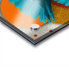 Atomic Petals – Modern Floral Art Print Acrylic print