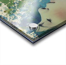 Memories in Blue – Vintage Collage Poster Art Print Acrylic print