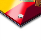 The Man Who Ran from Time – Surreal Poster Art Print Acrylic print