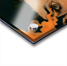 Eyes of Fire – Vintage Pop Portrait Art Print Acrylic print