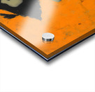 In the Orange Shadow – Vintage Fashion Art Print Acrylic print