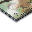 Parisian Joy Portrait – Vintage French Art Print Acrylic print