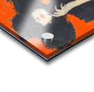 Noir Elegance Portrait – Vintage Fashion Art Print Acrylic print