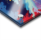 Prismatic Impact – Abstract Collision Art Print Acrylic print