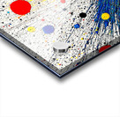 Primary Collision – Modern Abstract Splatter Print Acrylic print