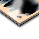 Echo Form – Gradient Wave Abstract Print Impression Acrylique