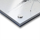 Ink Meridian – Minimal Line  Dot Study Print Acrylic print