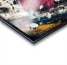 Urban Target – Gritty Texture Abstract Print Acrylic print