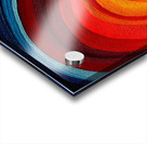 Chromatic Whirlpool – Beaded Concentric Abstract Print Acrylic print