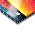 Neon Stack – Gradient Pillars Abstract Print Acrylic print